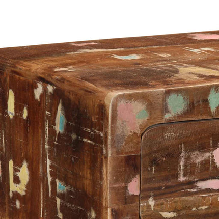 Avlastningsbord 90X32X75 Cm Massivt Trä Återvunnet