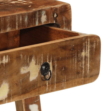 Avlastningsbord 90X32X75 Cm Massivt Trä Återvunnet