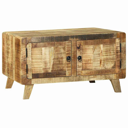 Kaffeebord Brun 80 x 54 x 45 cm Massivt mangoträ