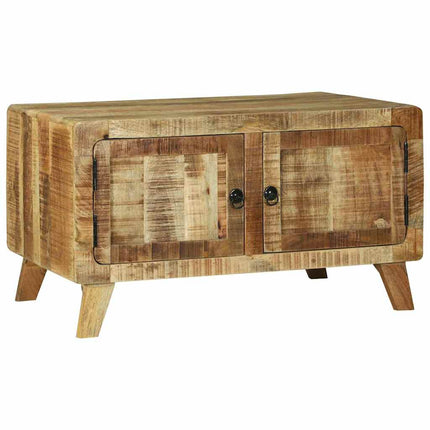 Kaffeebord Brun 80 x 54 x 45 cm Massivt mangoträ