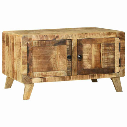 Kaffeebord Brun 80 x 54 x 45 cm Massivt mangoträ