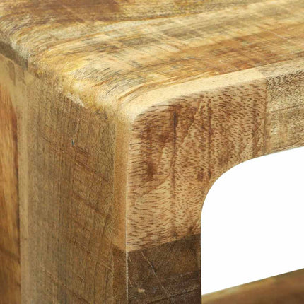 TV-bänkset 3 st Brun 100 x 30 x 32 cm Massivt Mangoträ