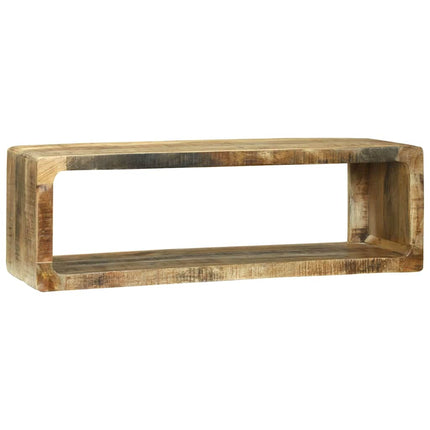 TV-bänkset 3 st Brun 100 x 30 x 32 cm Massivt Mangoträ