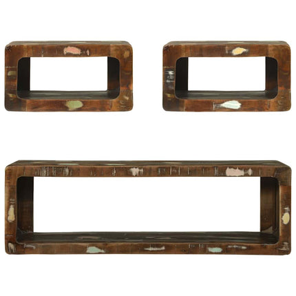 TV-bänkset 3 st Flerfärgsdesign 100 x 30 x 32 cm