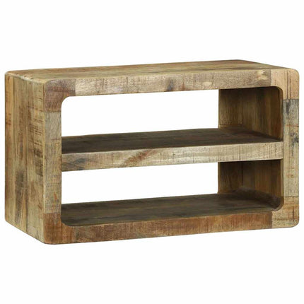 TV-skåp med hylla Brun 60 x 32 x 36 cm Massivt Mangoträ