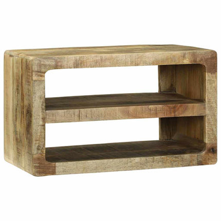 TV-skåp med hylla Brun 60 x 32 x 36 cm Massivt Mangoträ