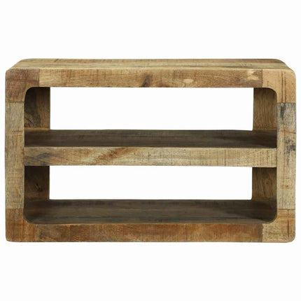 TV-skåp med hylla Brun 60 x 32 x 36 cm Massivt Mangoträ