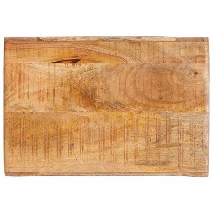 Vinställ med lagring Brun 44 x 30 x 35 cm Massivt mangoträ