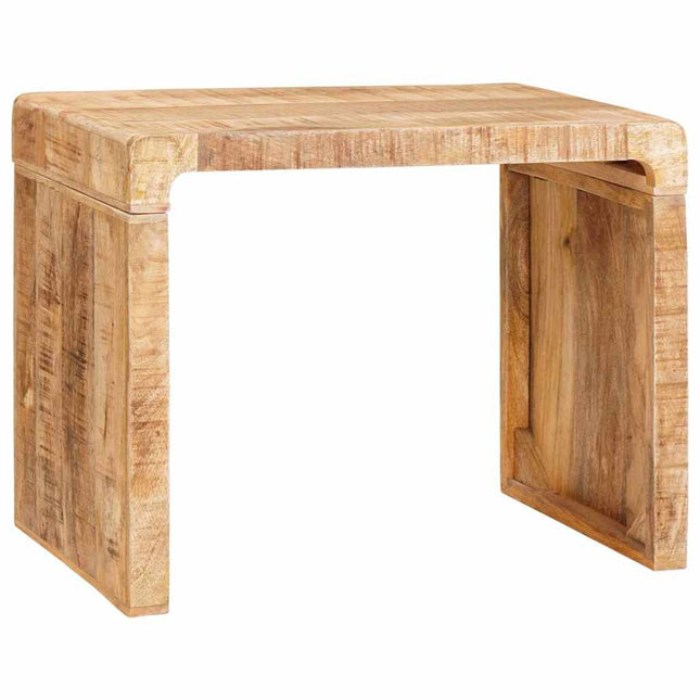 Sidobord Brun 60 x 35 x 46 cm Massivt mangoträ