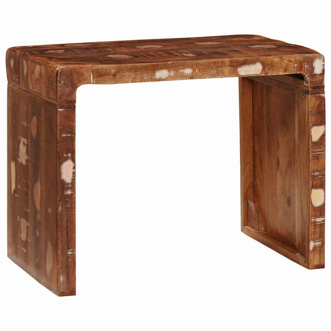 Sidobord Brun 60 x 35 x 46 cm Solid återvunnen trä