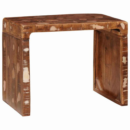 Sidobord Brun 60 x 35 x 46 cm Solid återvunnen trä