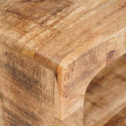 Sängbord 2 pcs Brun 45 x 30 x 24 cm Massivt mangoträ