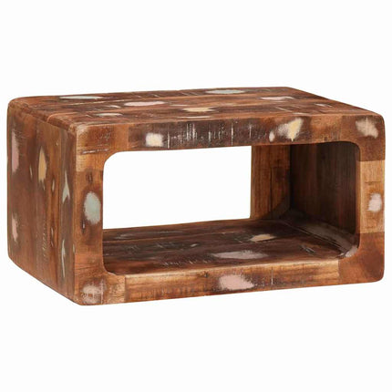 Sängbord 2 st Brun 45 x 30 x 24 cm Solid återvunnen trä