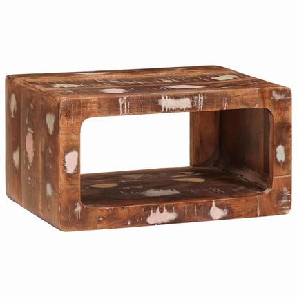 Sängbord 2 st Brun 45 x 30 x 24 cm Solid återvunnen trä