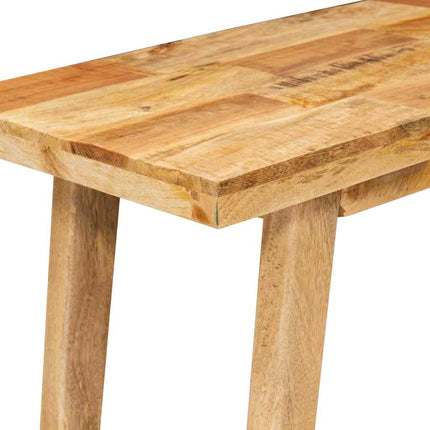 Matbord Naturfärg 100 x 35 x 75 cm Massivt mangoträ