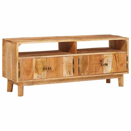 Förvaringsskåp med dörr Brun 110 x 30 x 45 cm Massivt mangoträ