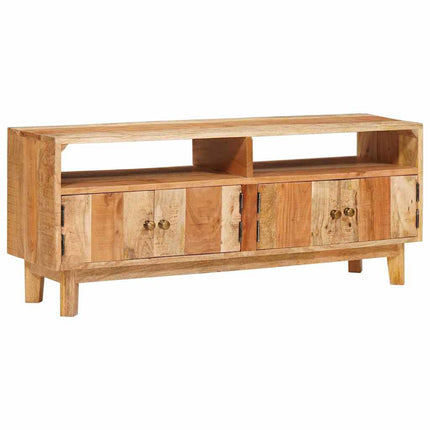 Förvaringsskåp med dörr Brun 110 x 30 x 45 cm Massivt mangoträ