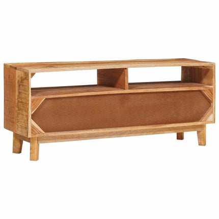 Förvaringsskåp med dörr Brun 110 x 30 x 45 cm Massivt mangoträ