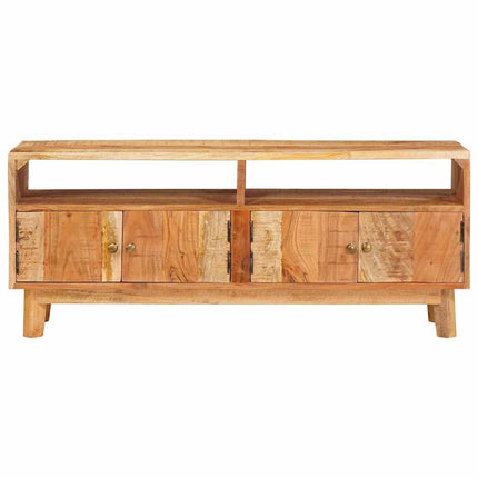 Förvaringsskåp med dörr Brun 110 x 30 x 45 cm Massivt mangoträ