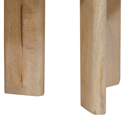 Nesting Kaffe Bord 2 pcs Svart Massivt mangoträ