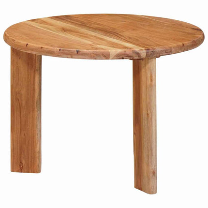Nesting Kaffe Bord 3 st Brun Ø 54 x 40 cm Massivt Akaciaträ