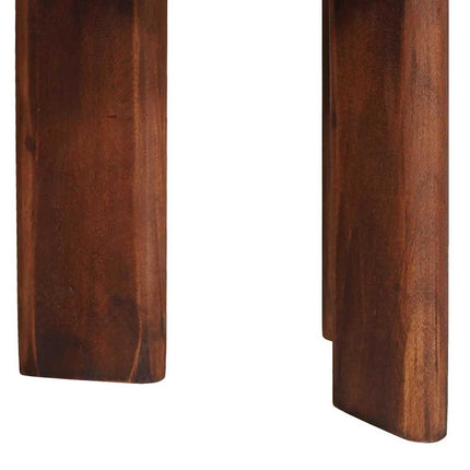 Nesting Kaffe Bord 3 pcs Flerfärgsdesign Massivt återvunnet trä