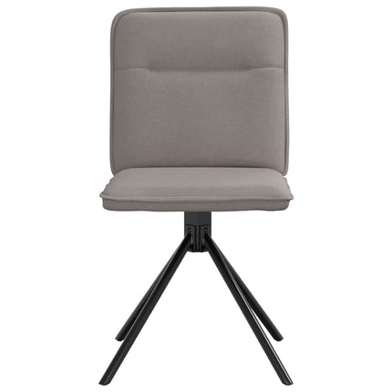Matstolar 2 st taupe tyg