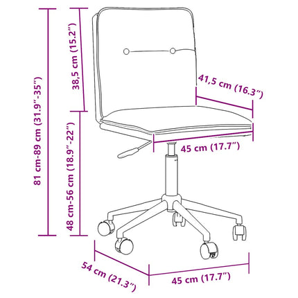 Matstol Gräddvit Konstläder
