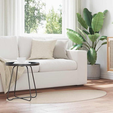 Områdesmattor HUARTE Beige 80 x 150 cm Polyester
