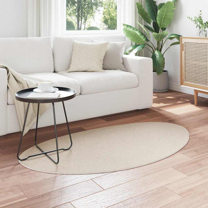 Områdesmattor HUARTE Beige 80 x 150 cm Polyester