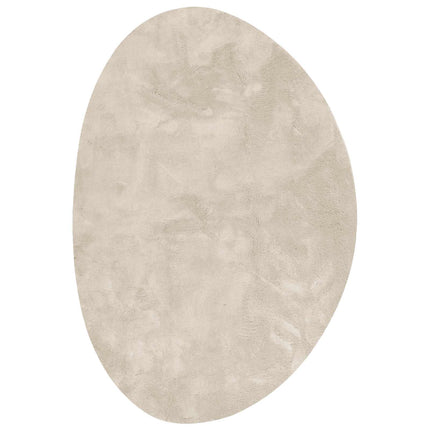 Områdesmattor HUARTE Beige 140 x 200 cm Polyester