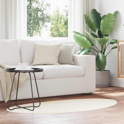Områdesmattor HUARTE Kräm 160 x 230 cm Polyester
