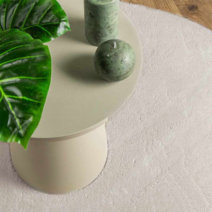 Områdesmattor HUARTE Sand 80 x 150 cm Polyester