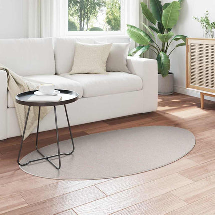 Områdesmattor HUARTE Sand 80 x 150 cm Polyester
