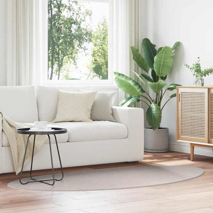 Områdesmattor HUARTE Sand 100 x 200 cm Polyester