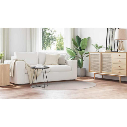 Områdesmattor HUARTE Sand 120 x 170 cm Polyester