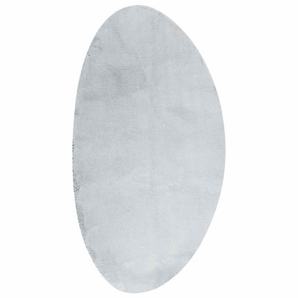Områdesmattor HUARTE Grå 100 x 200 cm Polyester
