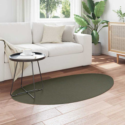 Matta HUARTE Skoggrön 80 x 150 cm Polyester