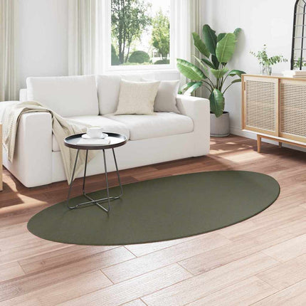Områdesmattor HUARTE Skoggrön 100 x 200 cm Polyester