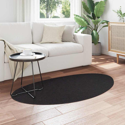 Matta HUARTE Svart 80 x 150 cm Polyester