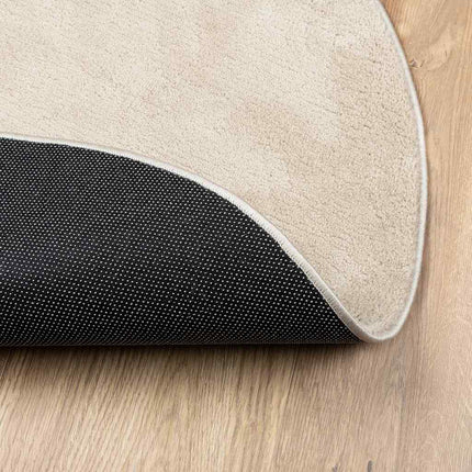 Områdesmattor HUARTE Beige 80 x 150 cm Polyester