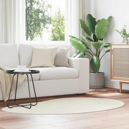 Områdesmattor HUARTE Kräm 120 x 170 cm Polyester
