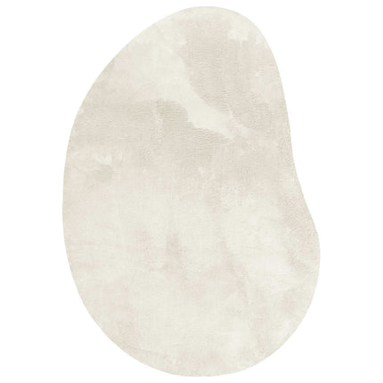 Områdesmattor HUARTE Kräm 140 x 200 cm Polyester