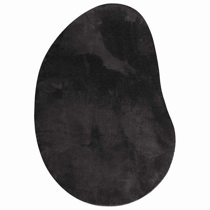 Områdesmattor HUARTE Svart 100 x 200 cm Polyester