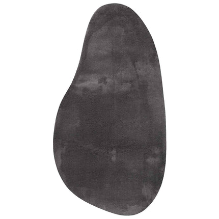 Områdesmattor HUARTE Antracit 80 x 150 cm Polyester