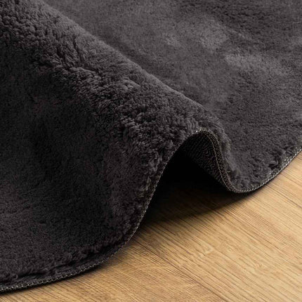 Områdesmattor HUARTE Antracit 140 x 200 cm Polyester