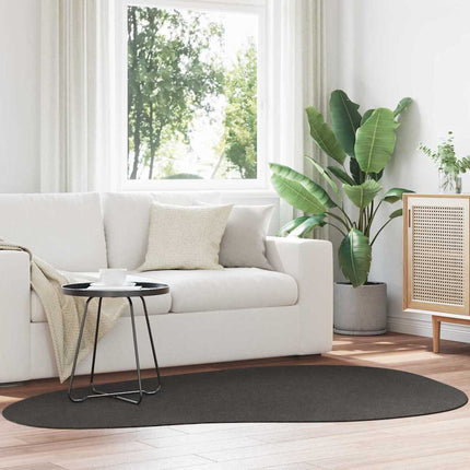 Områdesmattor HUARTE Antracit 140 x 200 cm Polyester