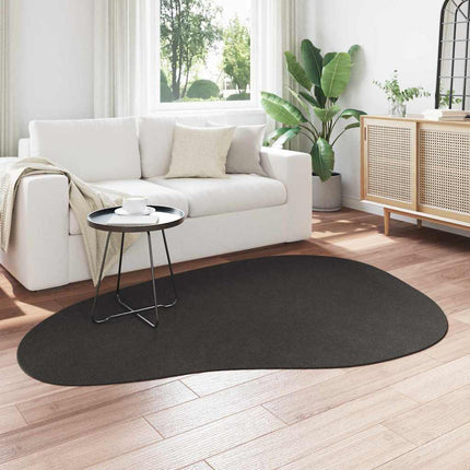 Områdesmattor HUARTE Antracit 140 x 200 cm Polyester