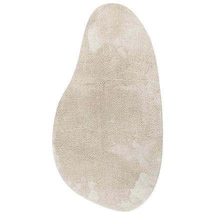 Områdesmattor HUARTE Beige 80 x 150 cm Polyester
