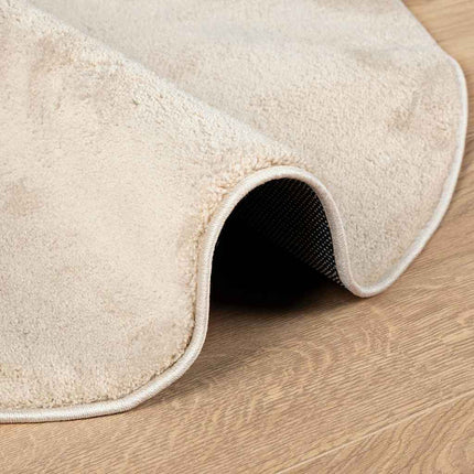 Områdesmattor HUARTE Beige 100 x 200 cm Polyester